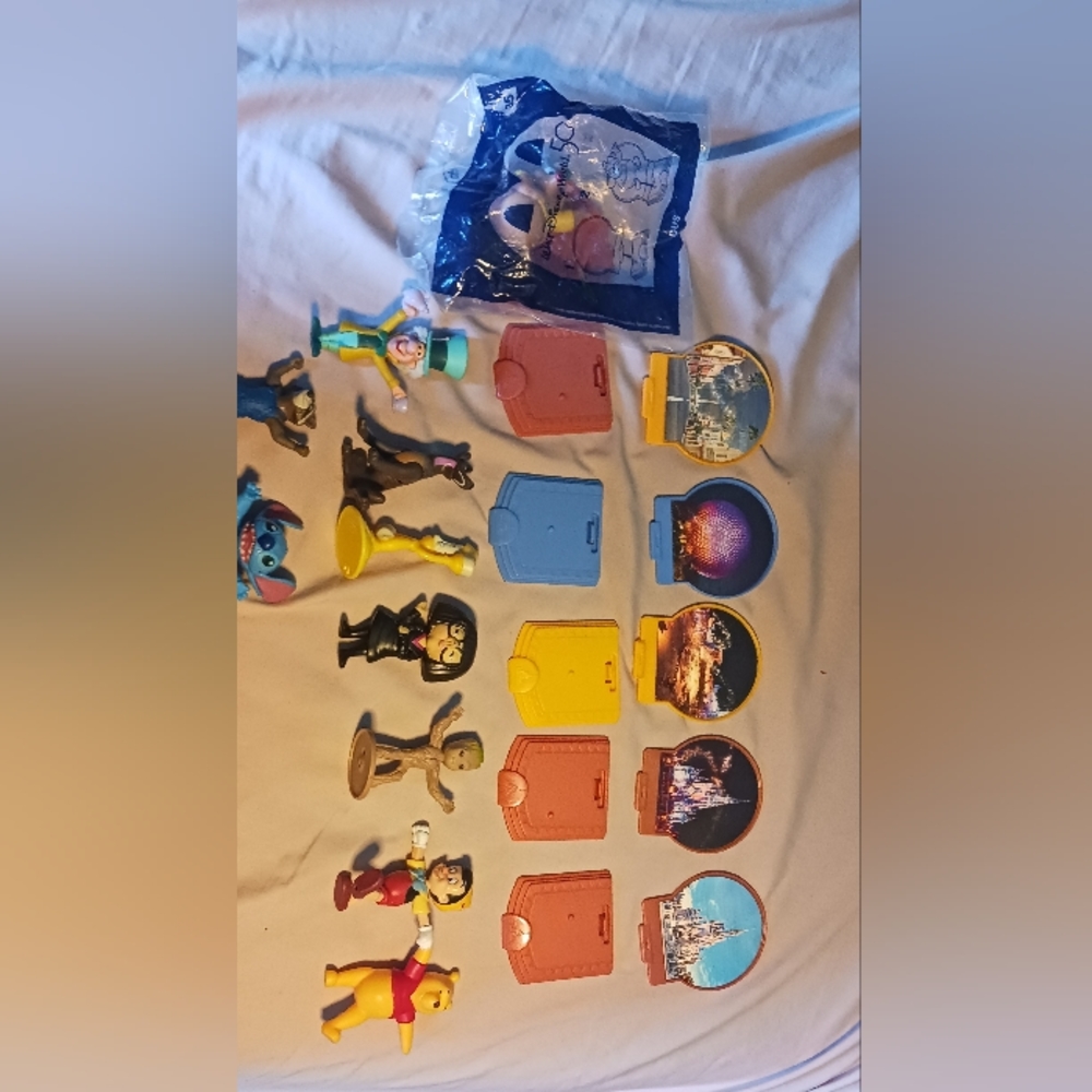 Mcdonalds Disney 50th Toys